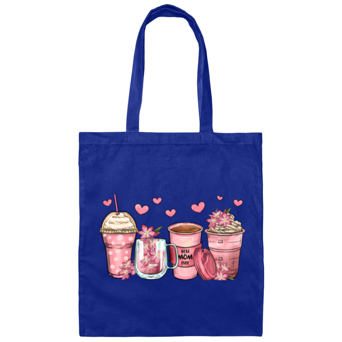 "Best Mom" Canvas Tote Bag