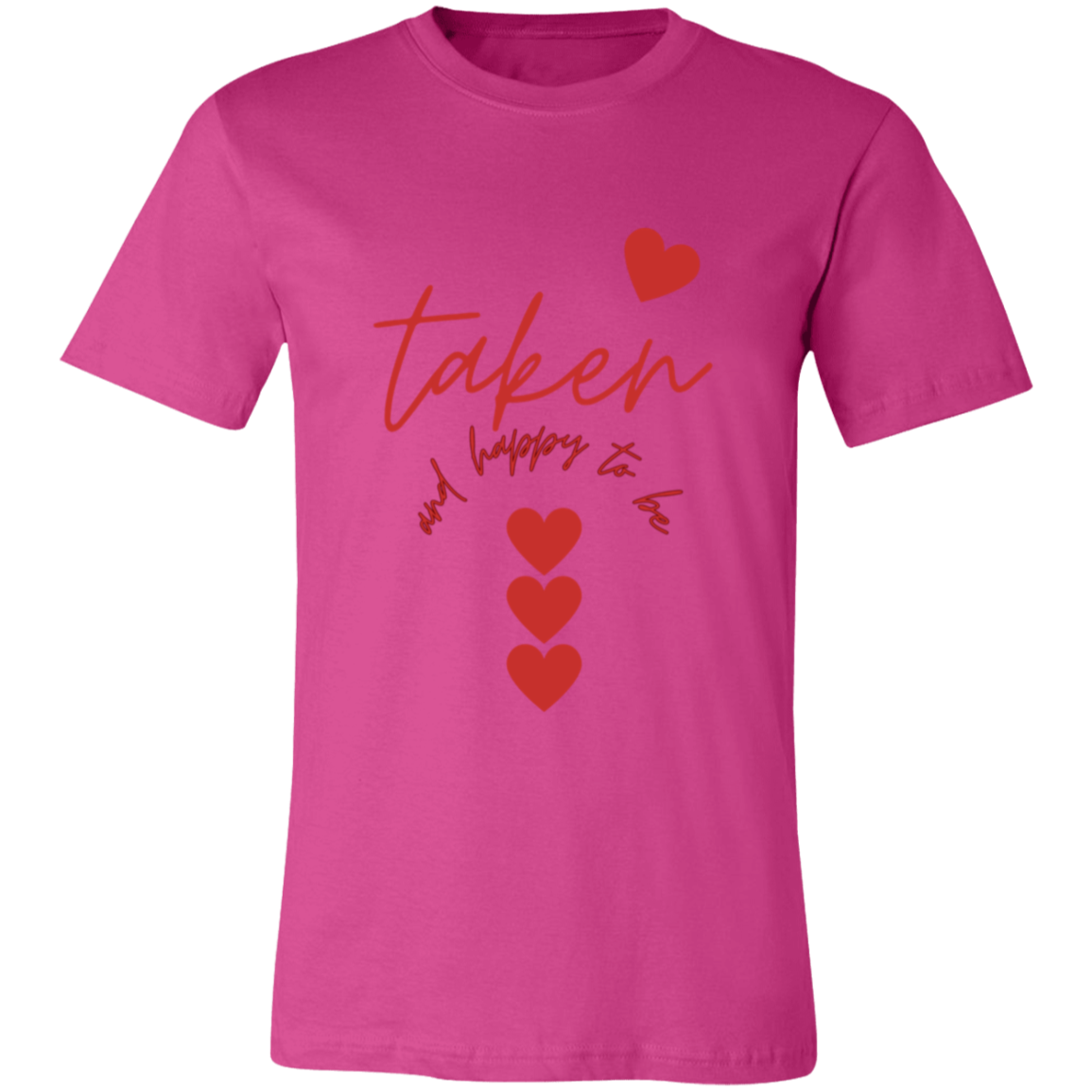 Gift for My Soulmate "Taken" Jersey Short-Sleeve T-Shirt