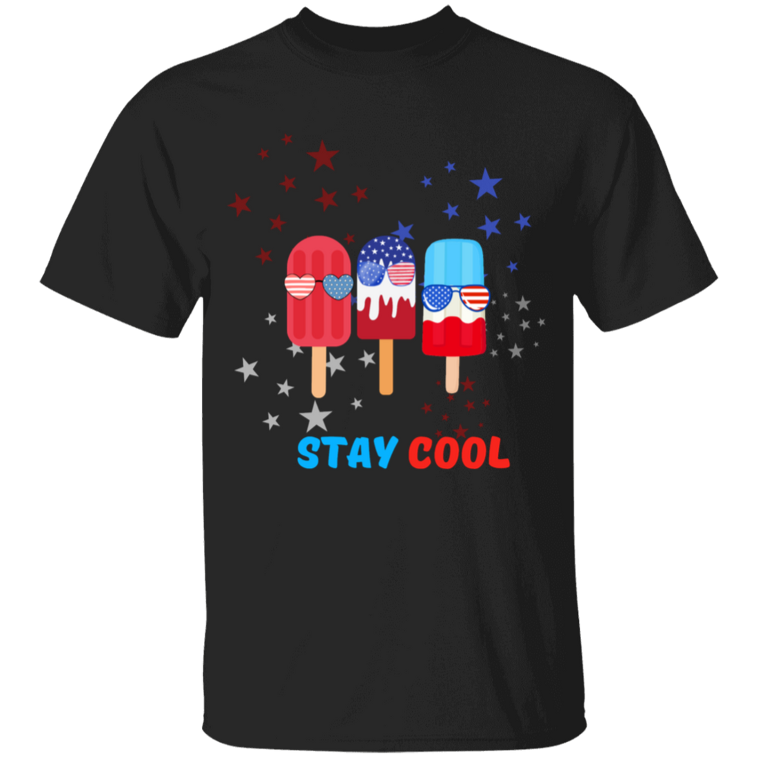 "Stay Cool" Summertime Fun Youth 100% Cotton T-Shirt