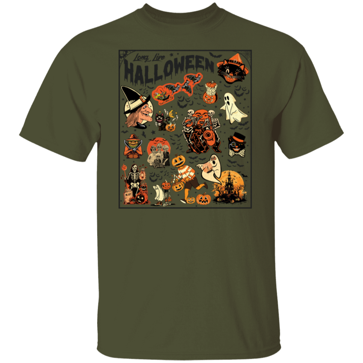 Retro Halloween Shirt, Long Live HalloweenT-Shirt