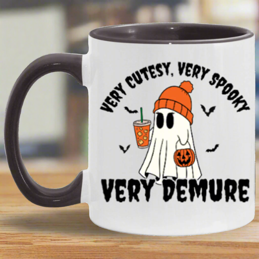 Halloween Very Cutesy, Very Demure 11oz Mugs