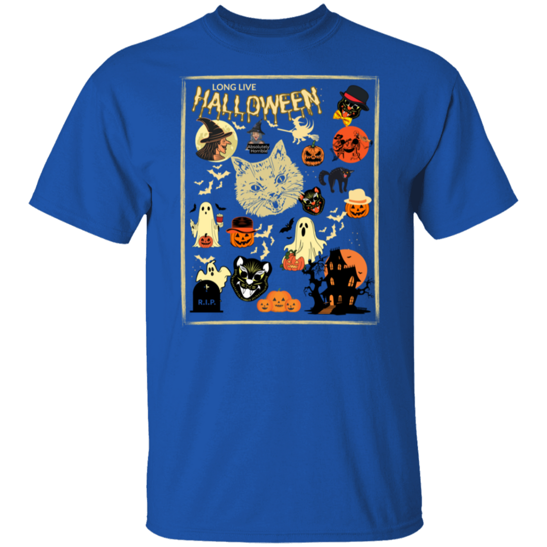Retro Halloween T-Shirt, Long Live Halloween!