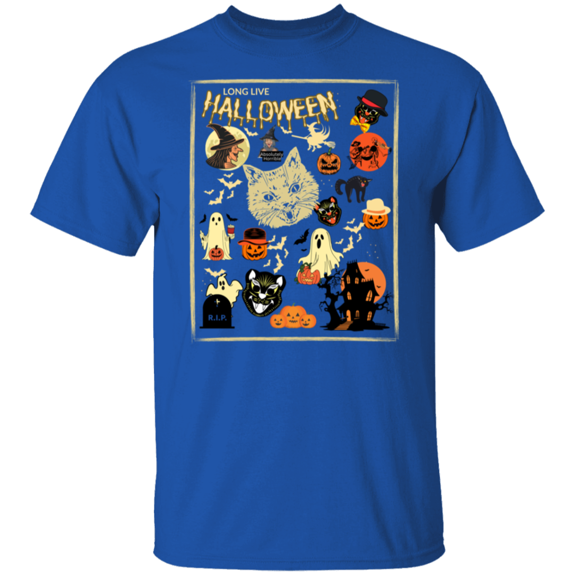 Retro Halloween T-Shirt, Long Live Halloween!