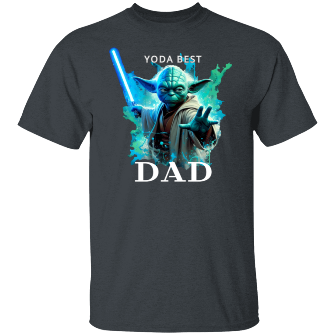 "Yoda" Best Dad Short Sleeve T-Shirt
