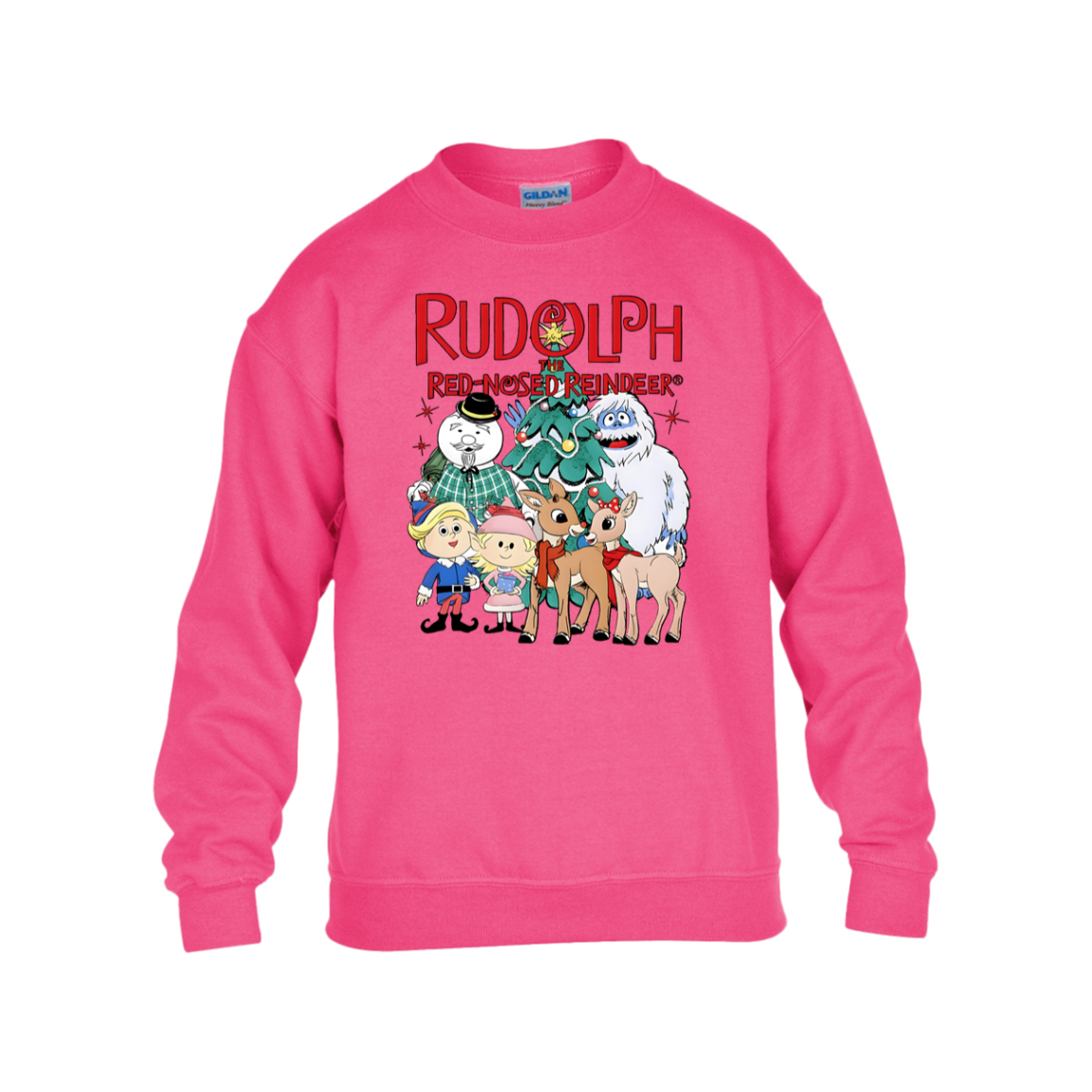 Rudolph the Red Nose Reindeer Christmas Youth Pullover Shirt!