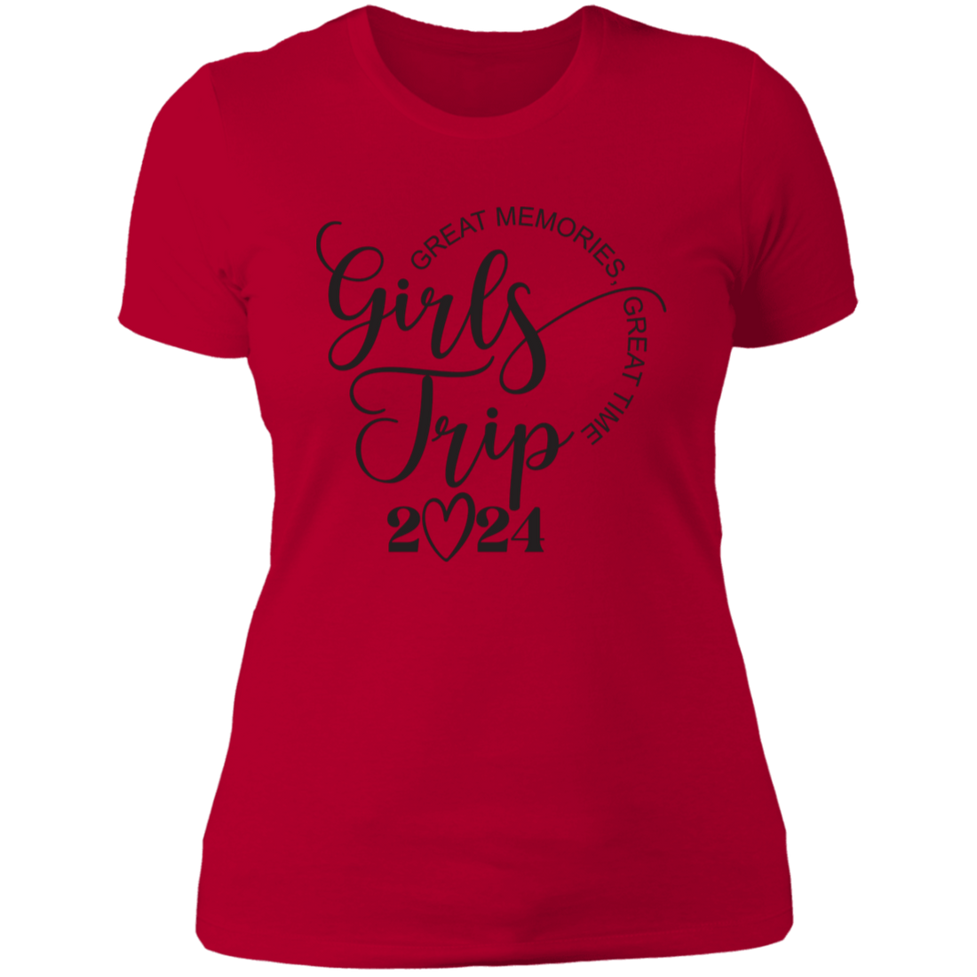 "Girl's Trip 2024" Ladies' Boyfriend T-Shirt