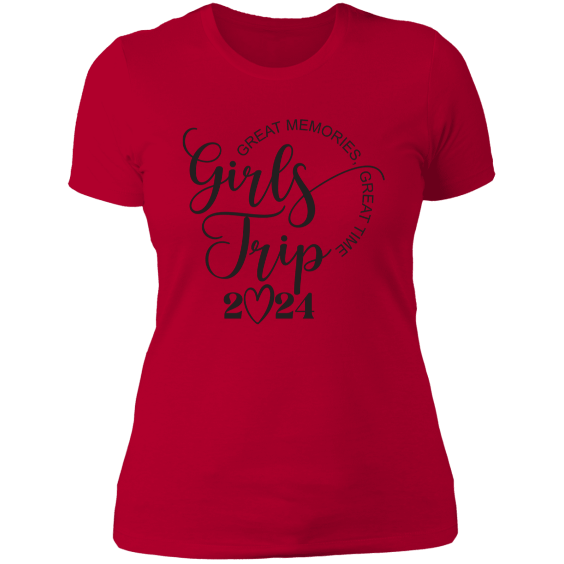 "Girl's Trip 2024" Ladies' Boyfriend T-Shirt