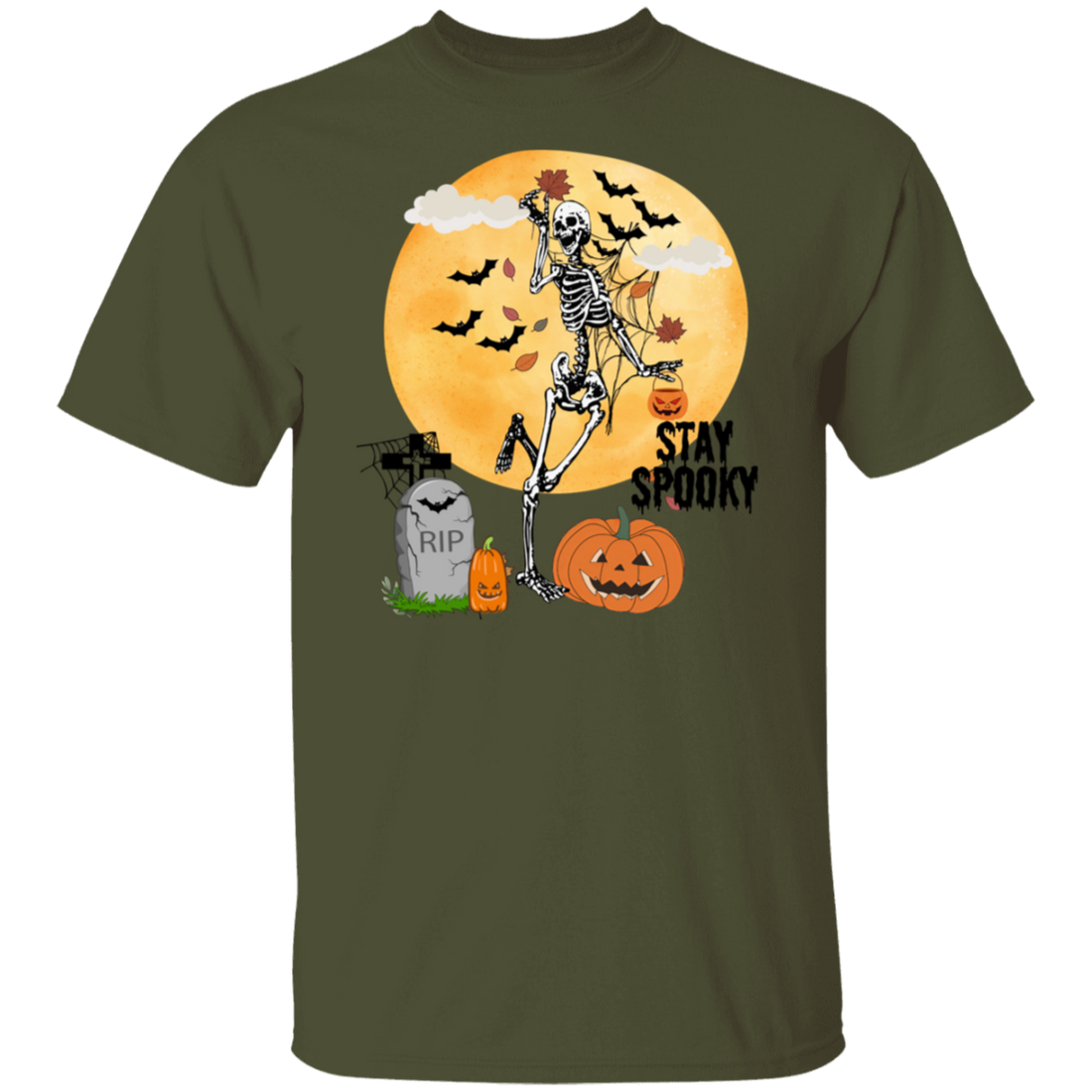 Halloween "Stay Spooky" Short Sleeve T-Shirt