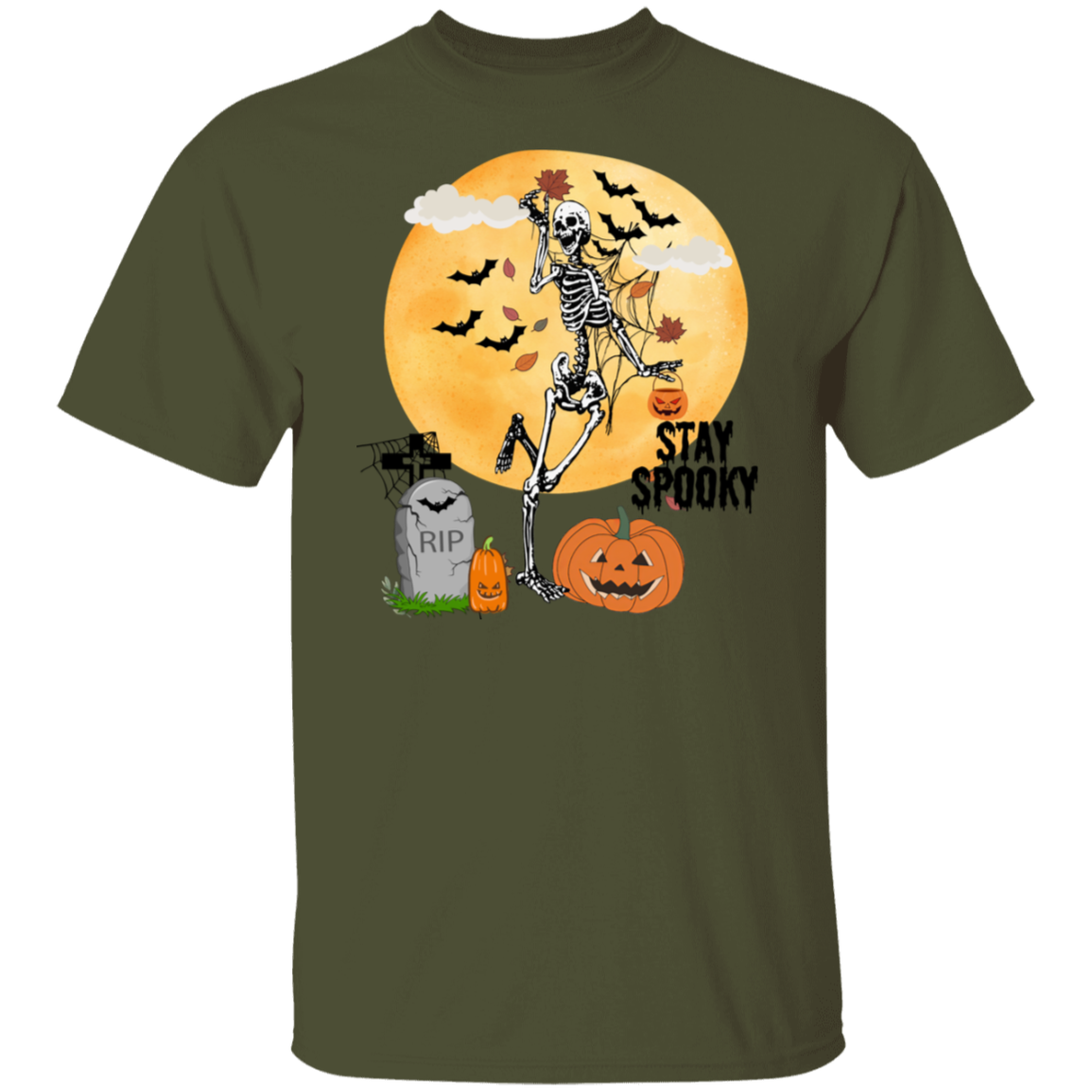 Halloween "Stay Spooky" Short Sleeve T-Shirt