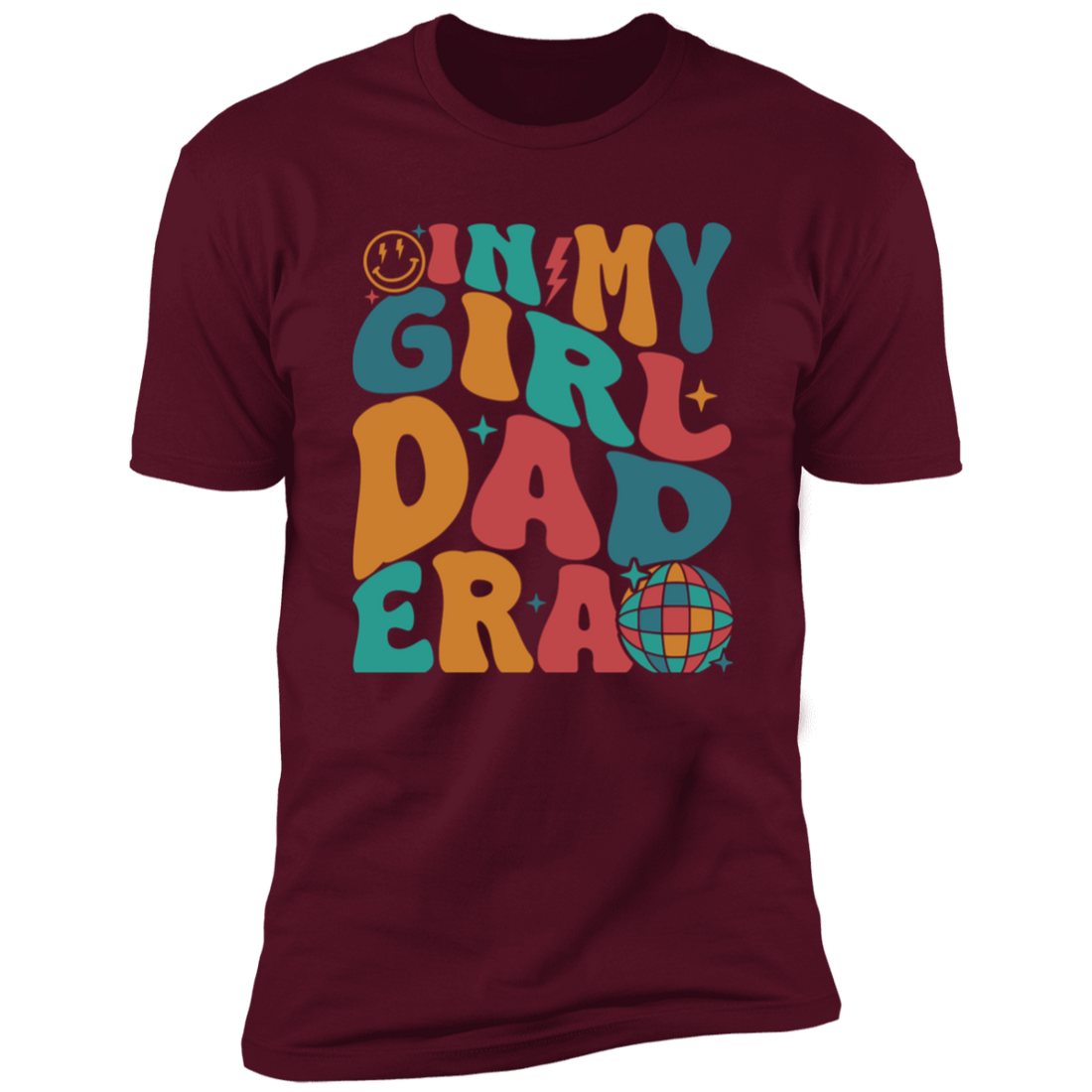 For Dad "In My Girl/Dad Era" Short Sleeve T-Shirt