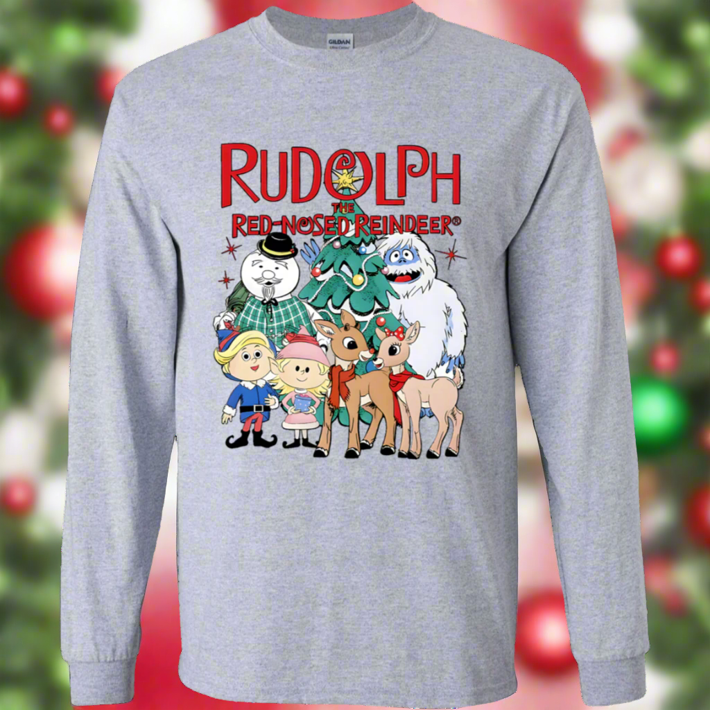 Rudolph the Red Nose Reindeer Christmas Youth Pullover Shirt!