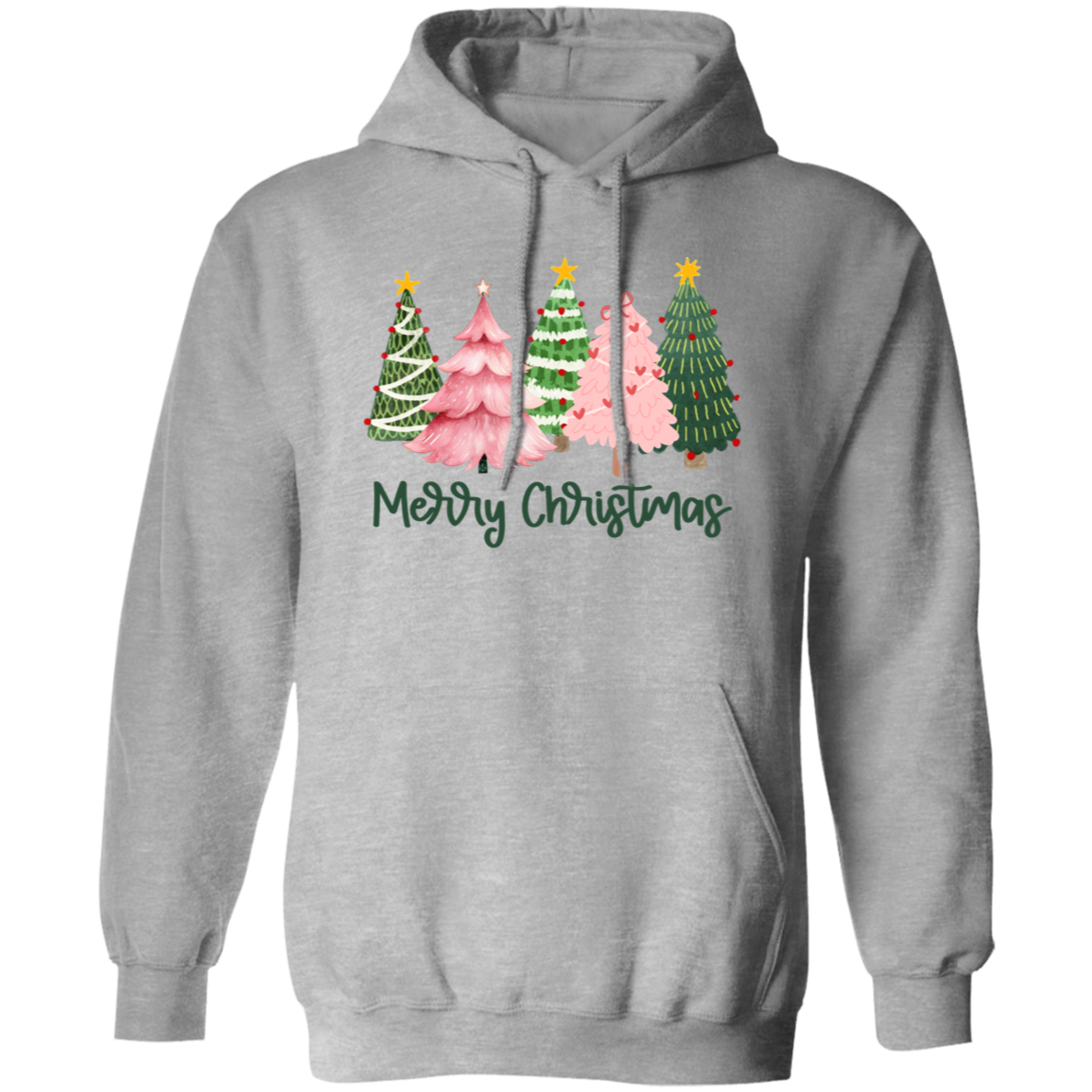 Festive Merry Christmas Tree Graphic Holiday Apparel!