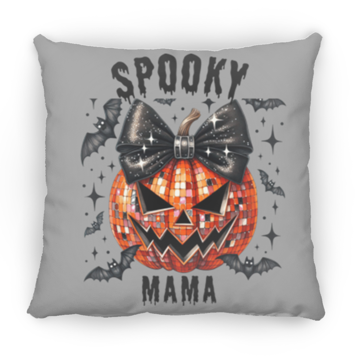 Halloween Decor, Spooky Mama Throw Pillows | Large Throw Pillow