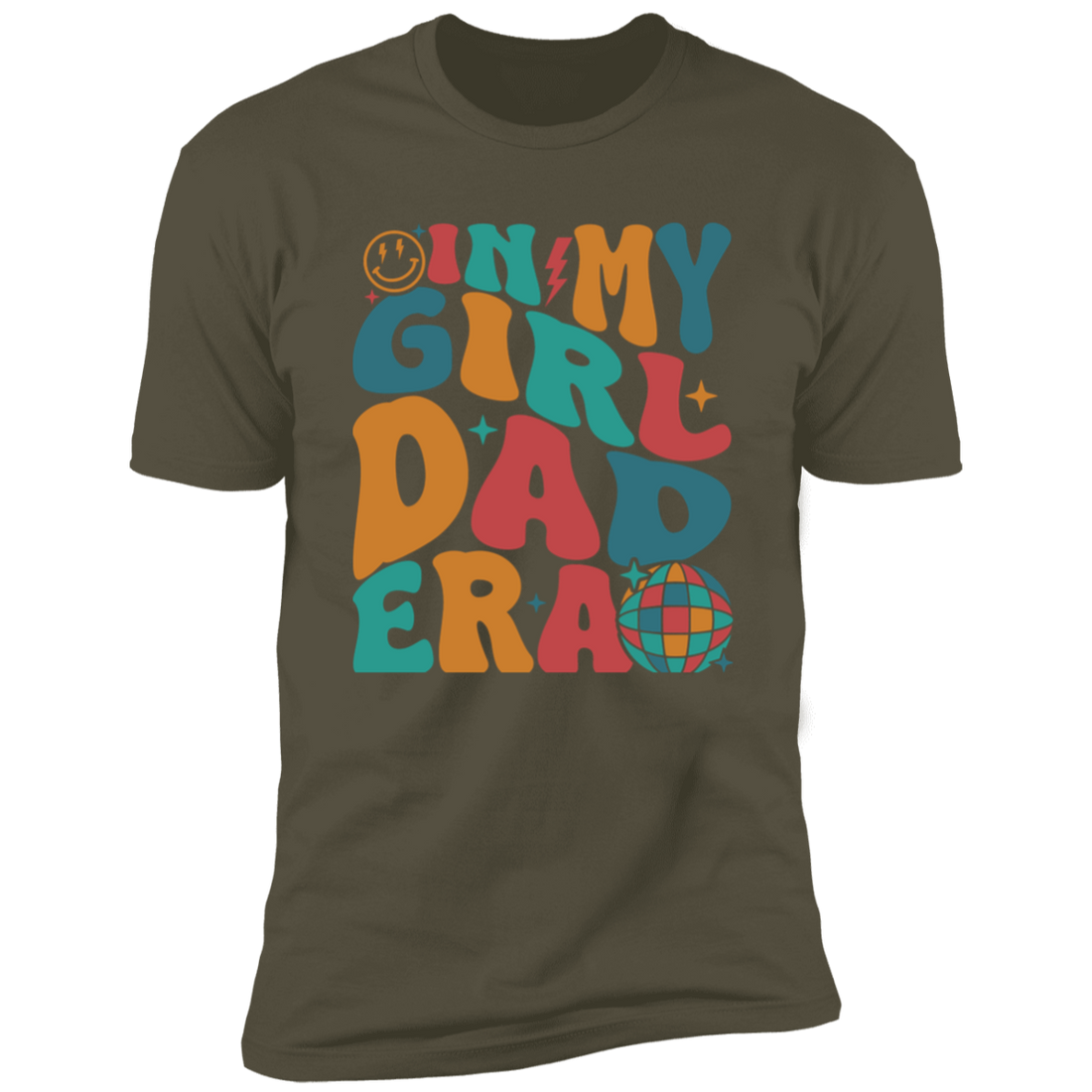 For Dad "In My Girl/Dad Era" Short Sleeve T-Shirt