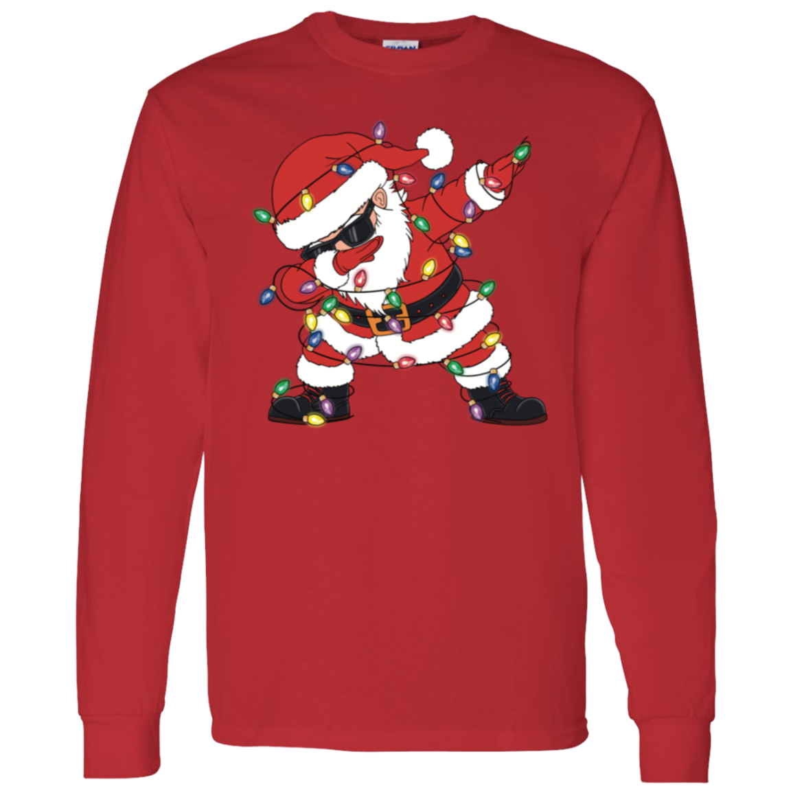 Dabbing Christmas Santa | Holiday Sweatshirt/LS T- Shirt!