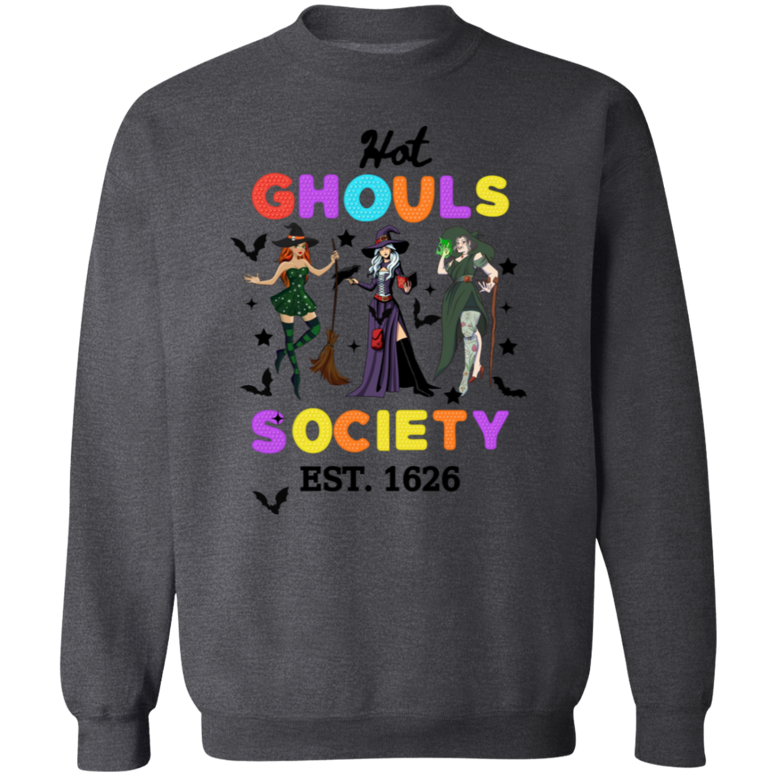 Halloween "Hot Ghouls" Pullover Sweatshirt/T-Shirt!