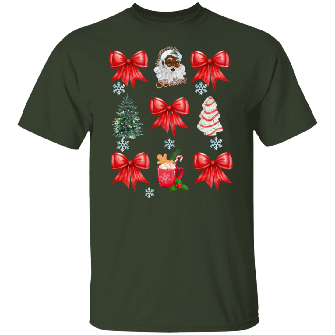 Christmas Santa Croquette T-Shirt