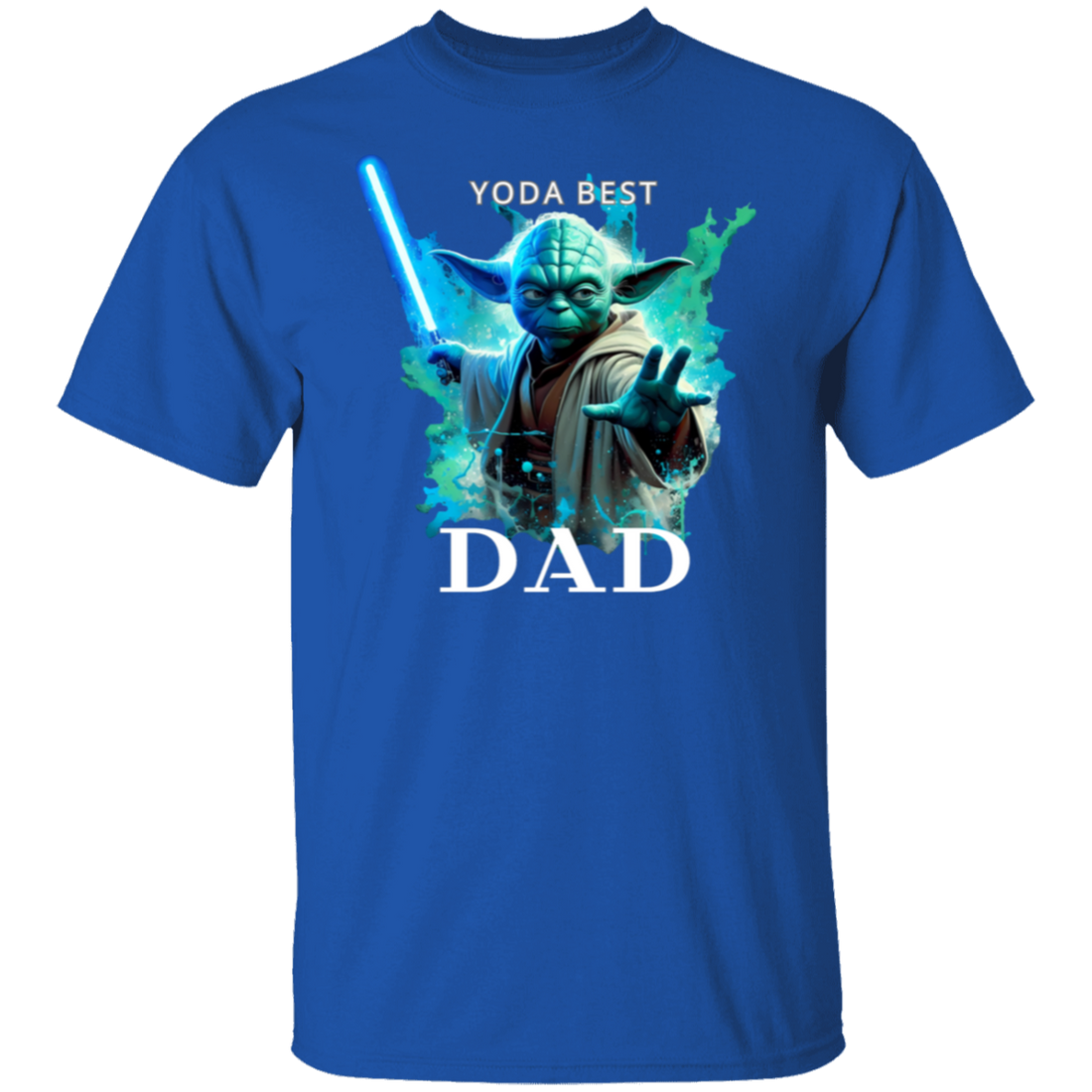 "Yoda" Best Dad Short Sleeve T-Shirt