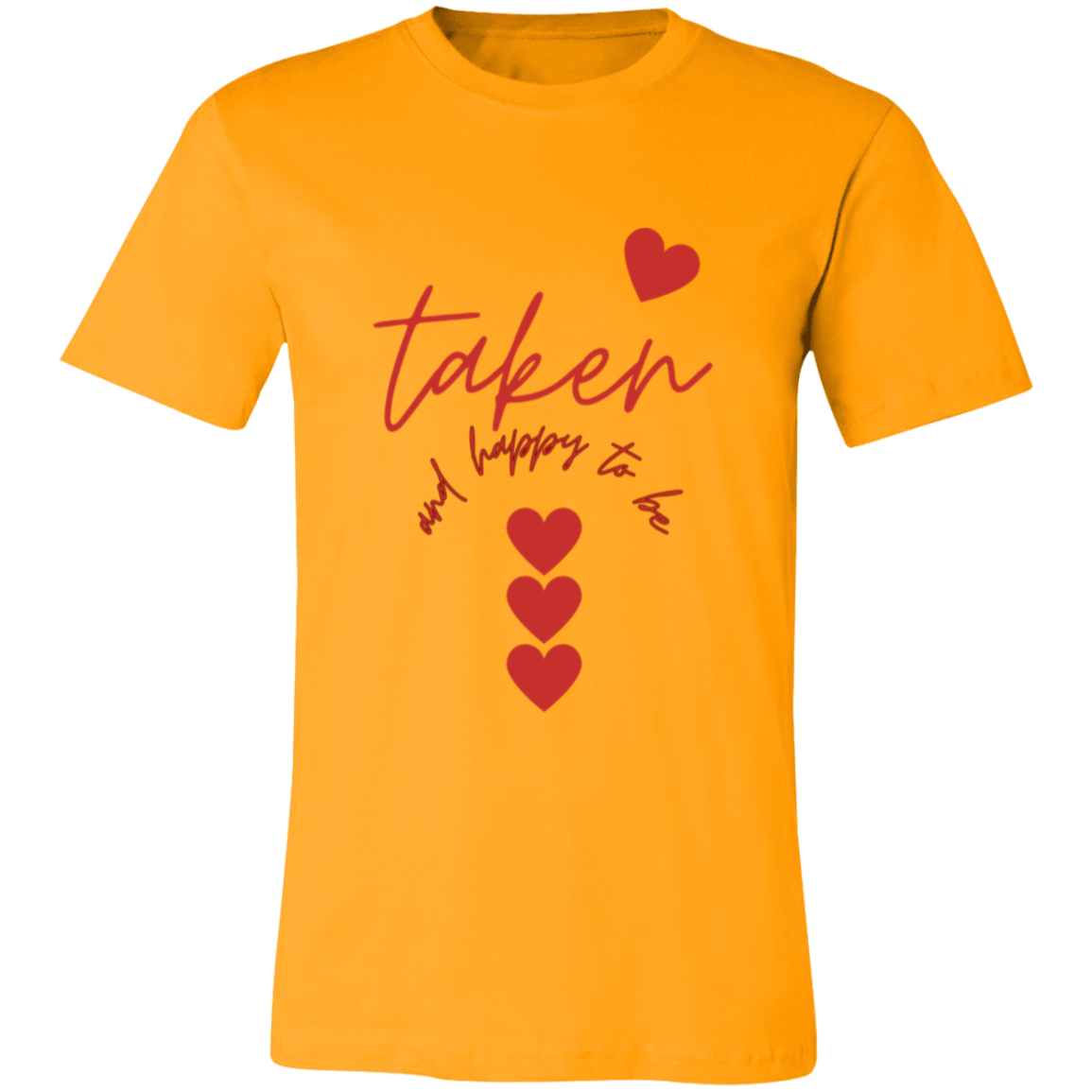 Gift for My Soulmate "Taken" Jersey Short-Sleeve T-Shirt