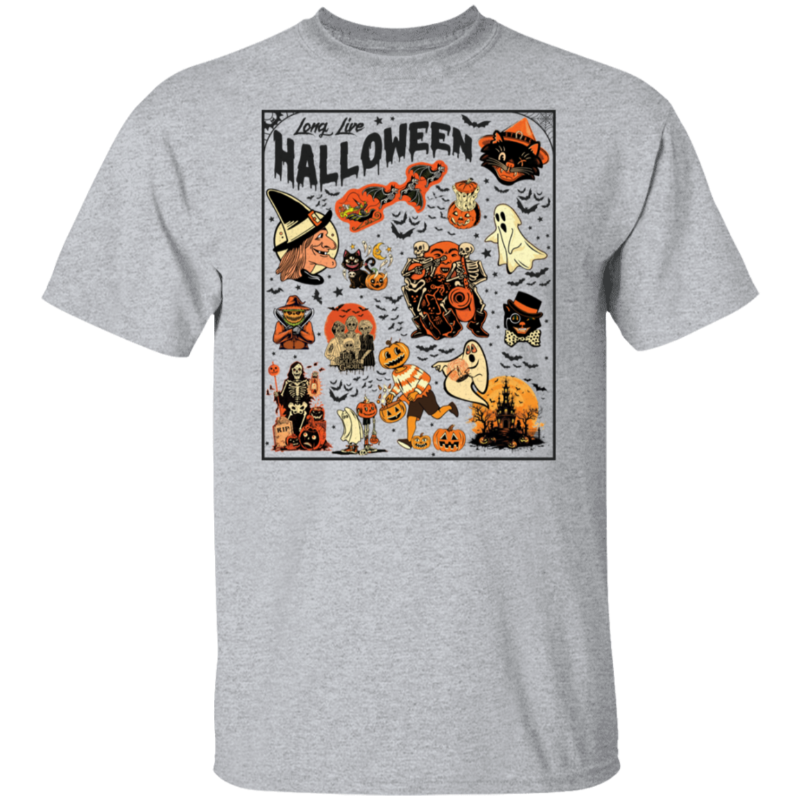 Retro Halloween Shirt, Long Live HalloweenT-Shirt