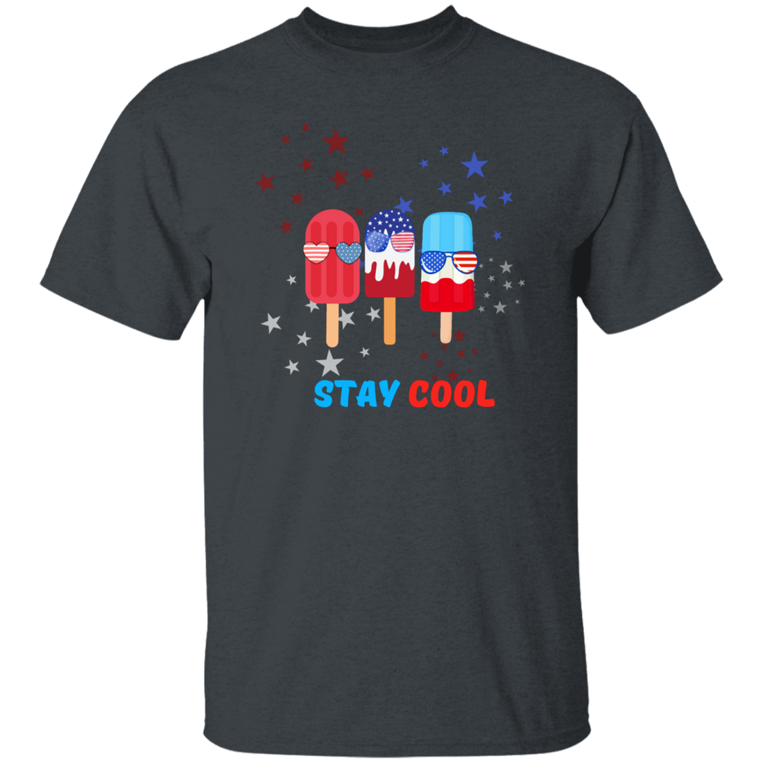 "Stay Cool" Summer Short Sleeve T-Shirt