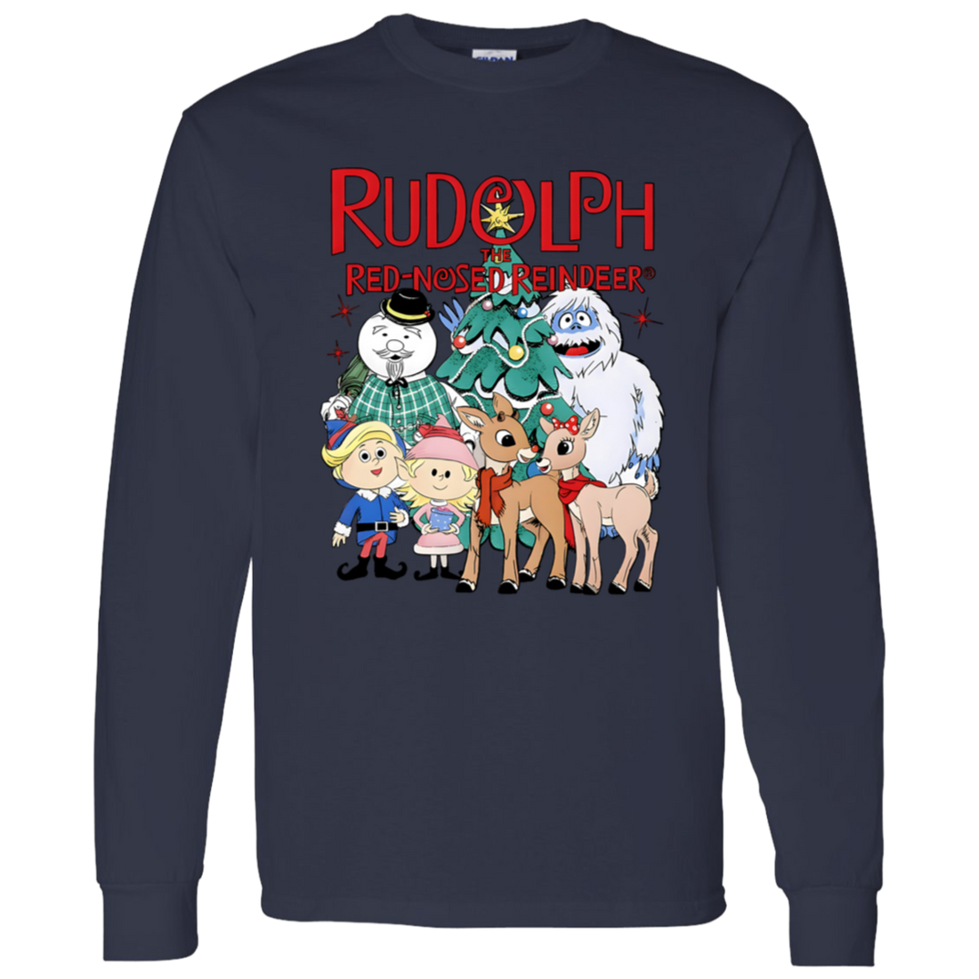 Rudolph the Red Nose Reindeer Christmas LS T-Shirt!