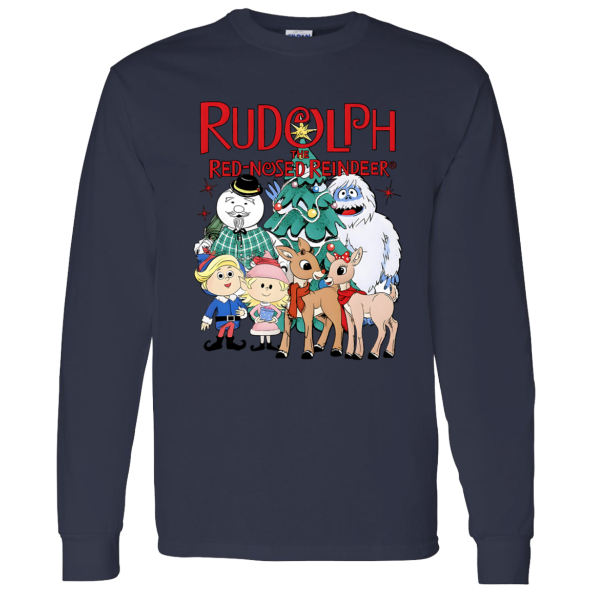 Rudolph the Red Nose Reindeer Christmas LS T-Shirt!