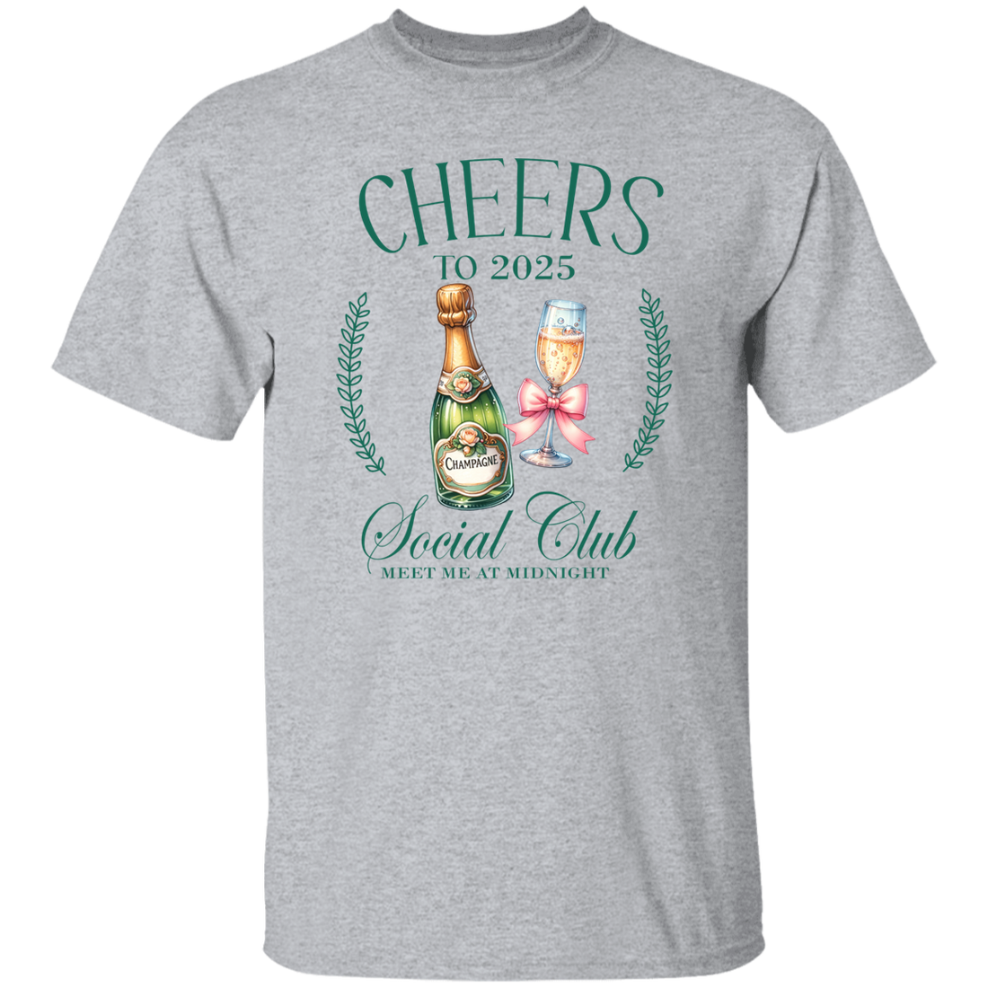 New Year "Cheers to 2025" Holiday Apparel!