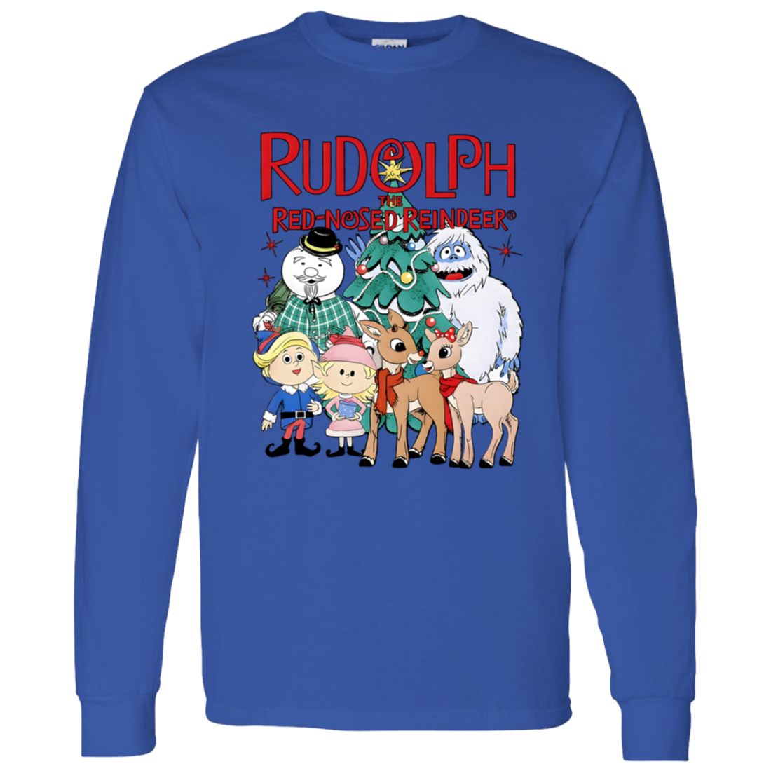 Rudolph the Red Nose Reindeer Christmas LS T-Shirt!