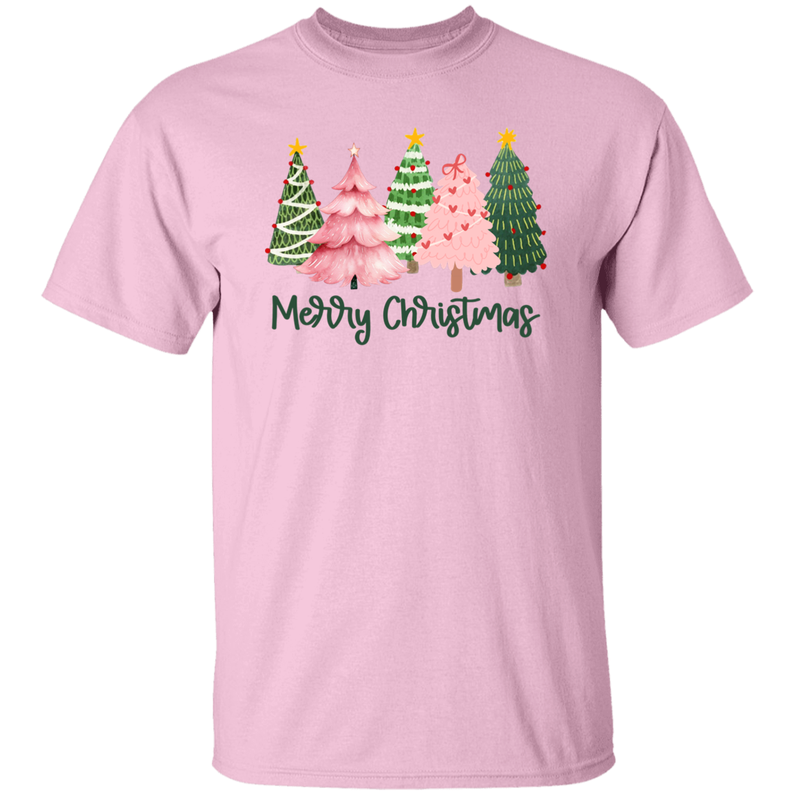 Festive Merry Christmas Tree Graphic Holiday Apparel!