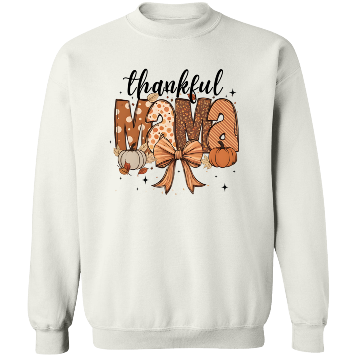 Holiday "Thankful Mama" Sweatshirt | Mom Sweatshirt