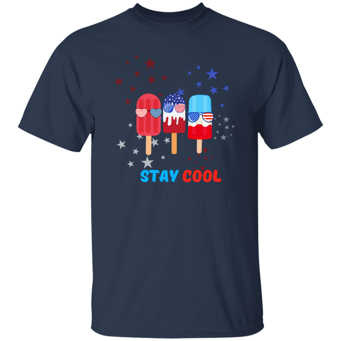 "Stay Cool" Summer Short Sleeve T-Shirt