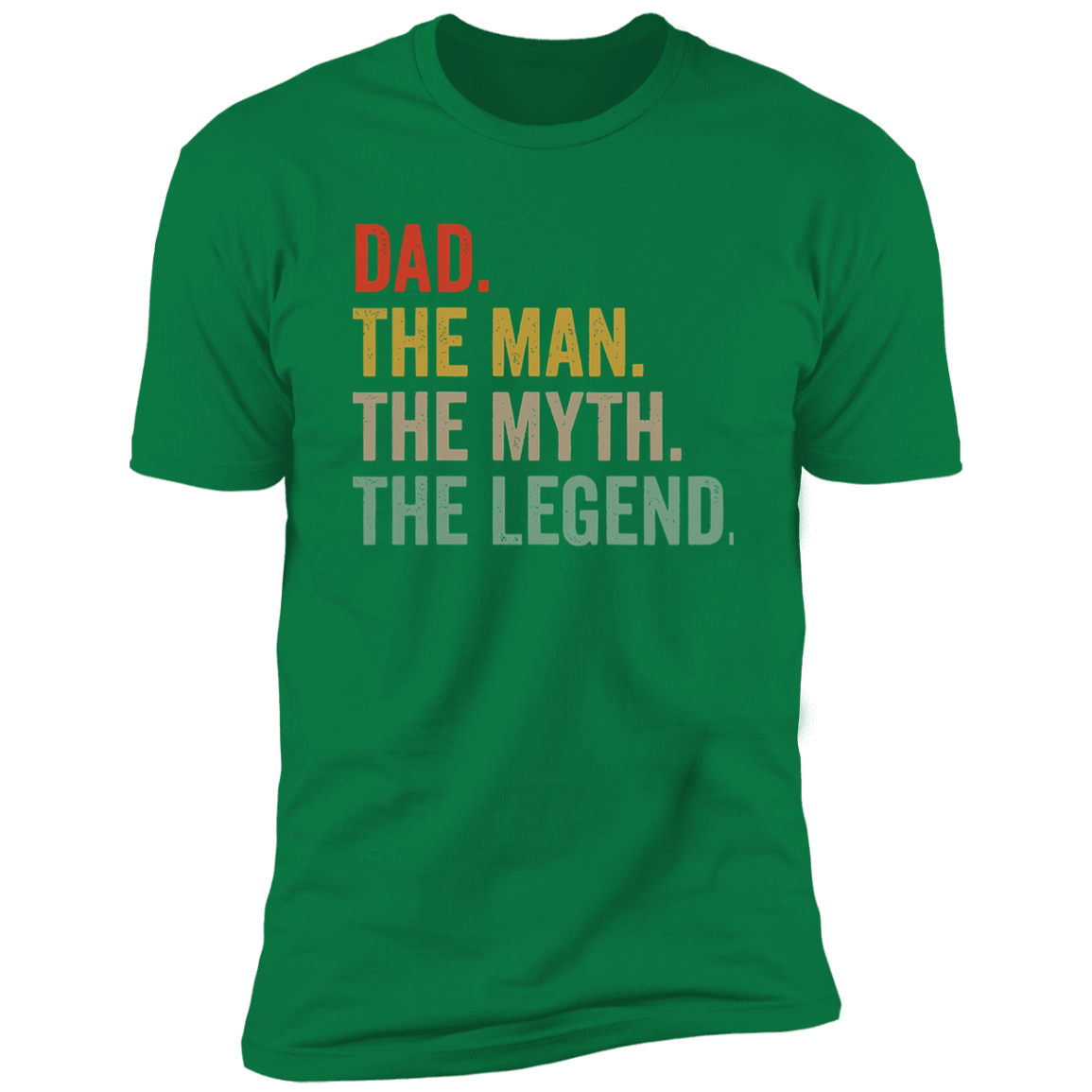 For Dad "The Man, Myth, Legend" Short Sleeve T-Shirt