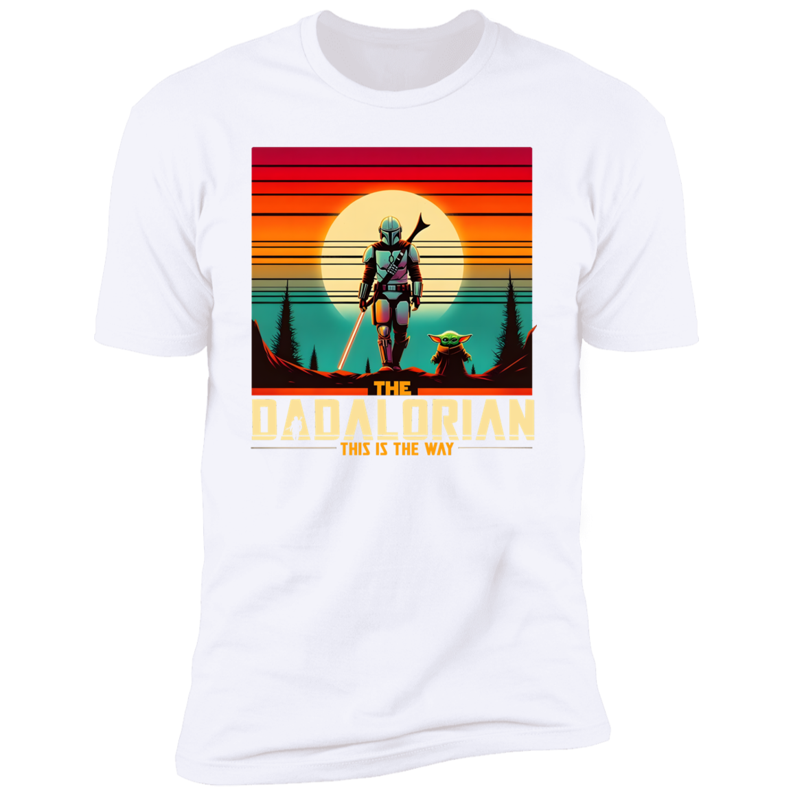 To Dad "Dadalorian" Short Sleeve T-Shirt