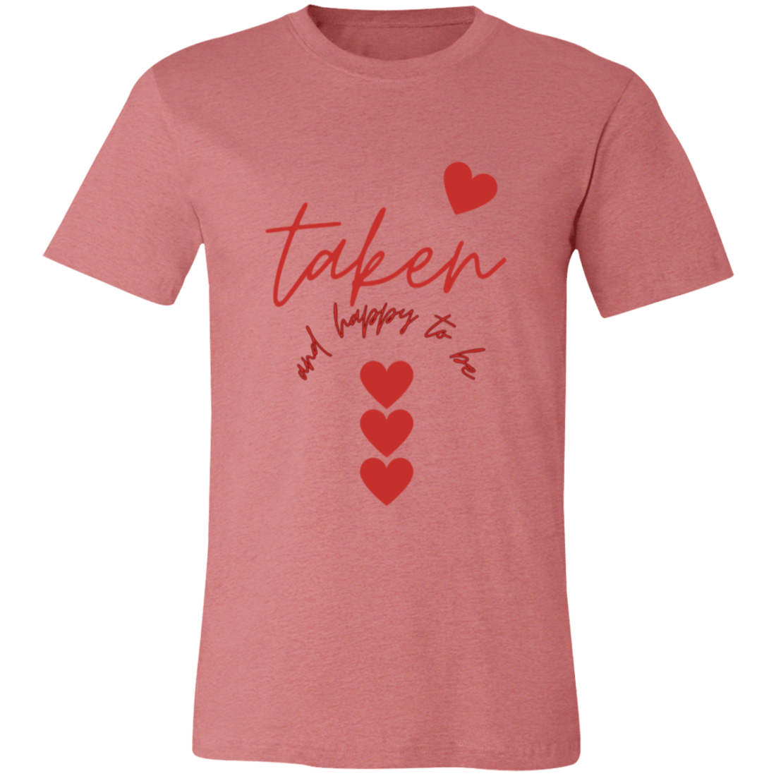 Gift for My Soulmate "Taken" Jersey Short-Sleeve T-Shirt