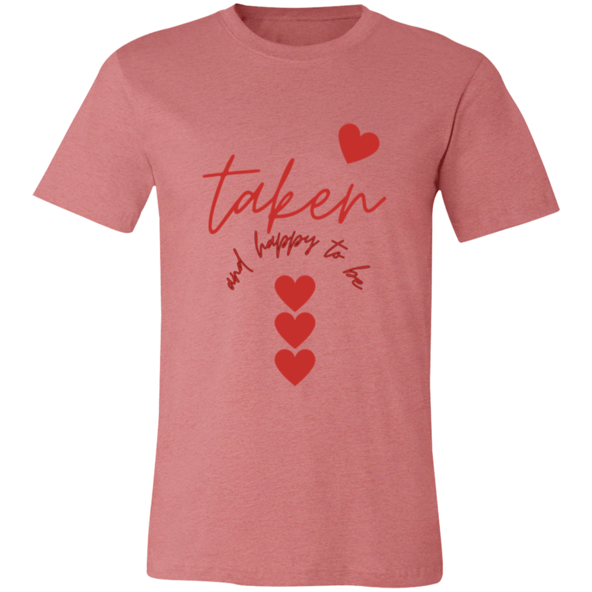 Gift for My Soulmate "Taken" Jersey Short-Sleeve T-Shirt