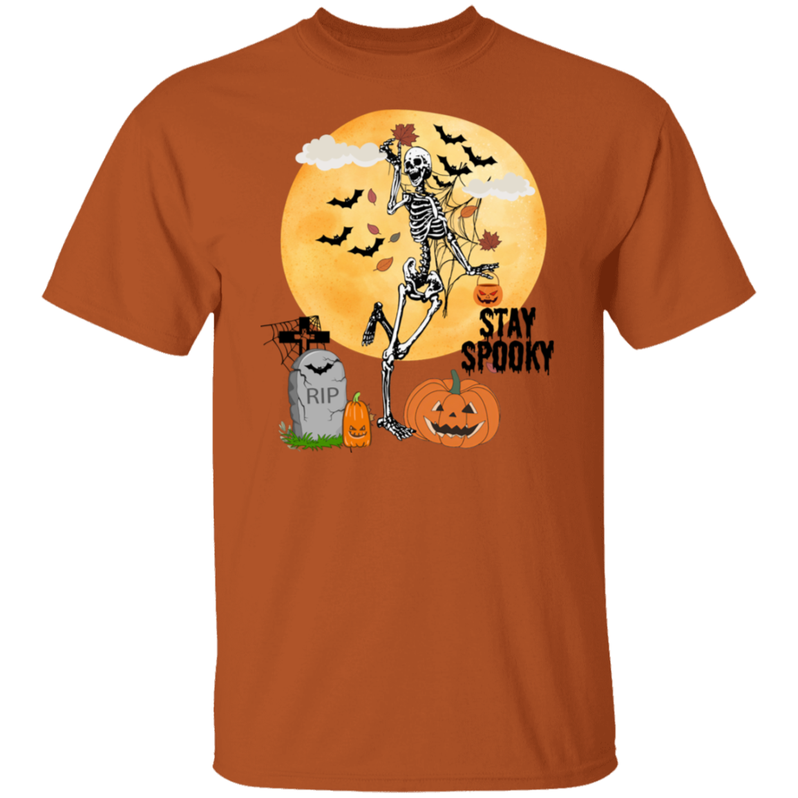 Halloween "Stay Spooky" Short Sleeve T-Shirt