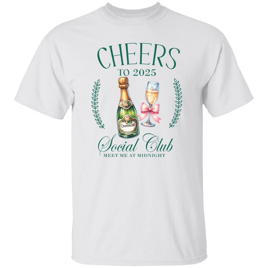 New Year "Cheers to 2025" Holiday Apparel!