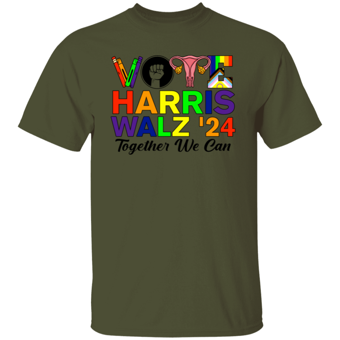 Together We Can "Harris/Walz 24" T-Shirt