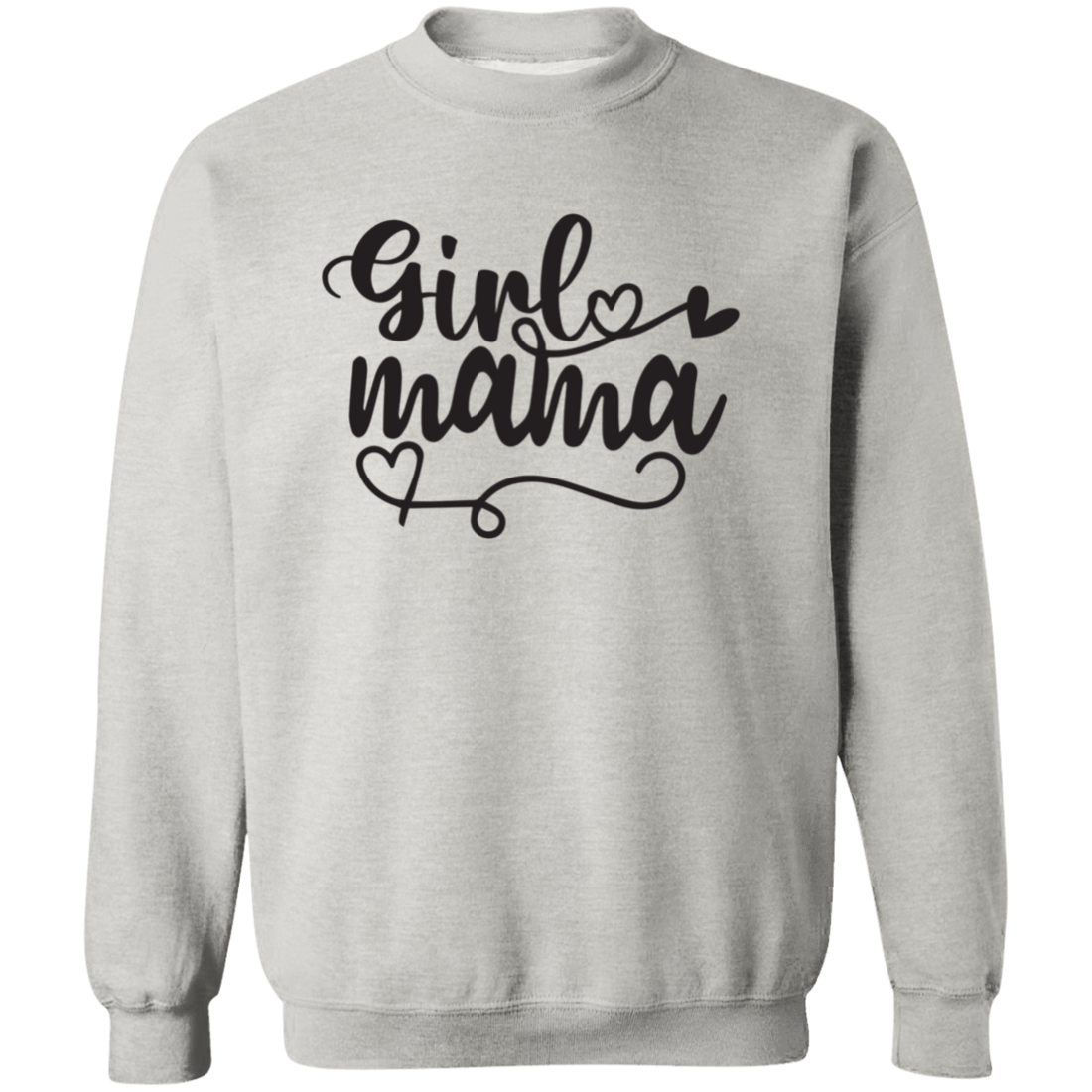 "Girl Mama" Crewneck Pullover Sweatshirt