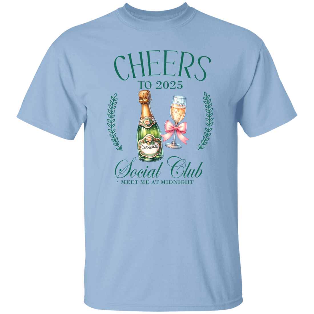 New Year "Cheers to 2025" Holiday Apparel!