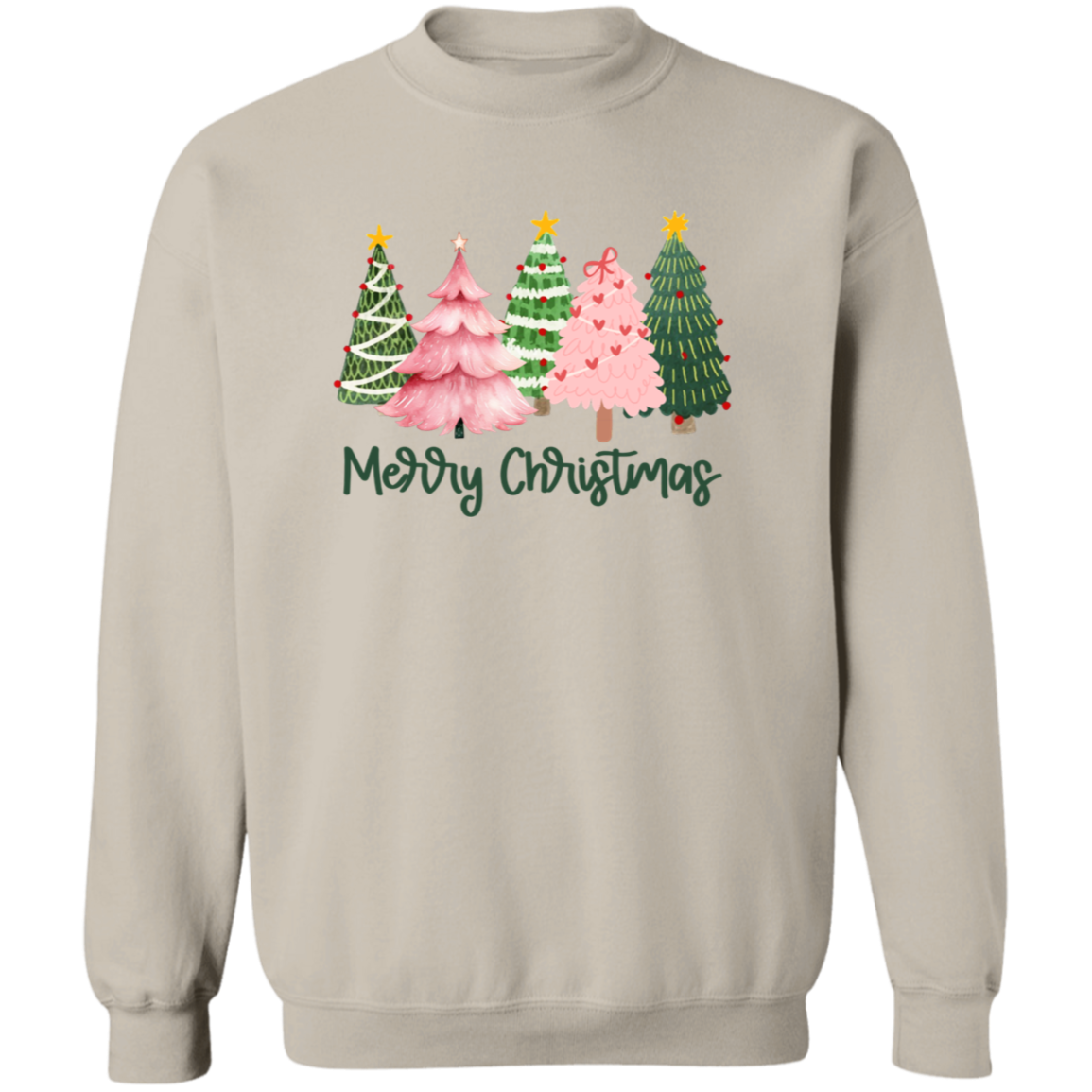 Festive Merry Christmas Tree Graphic Holiday Apparel!