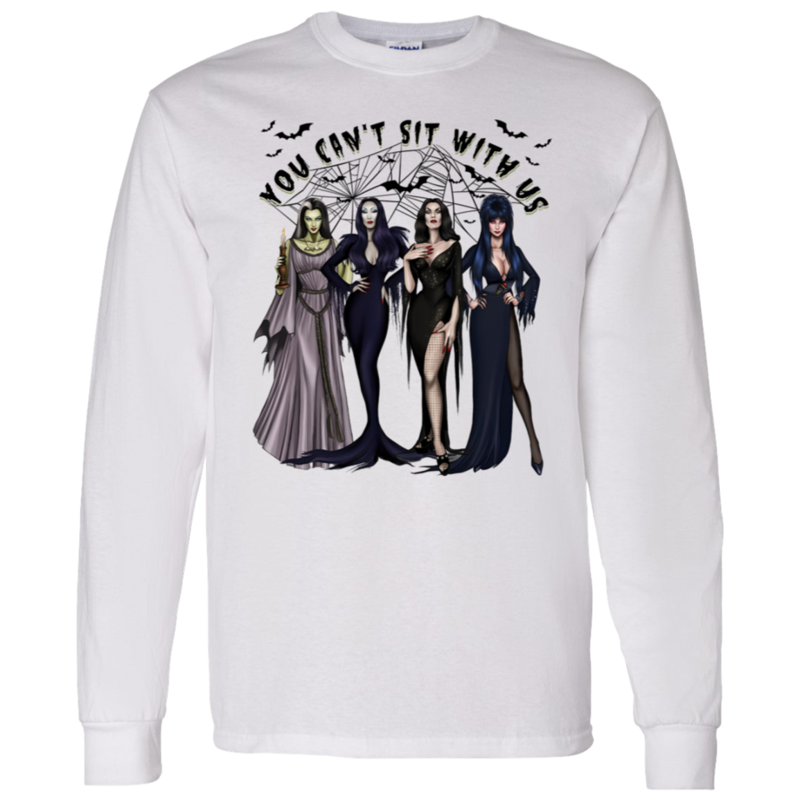 Halloween Witches "You Can't Sit With Us" Pullover Sweatshirt/T-Shirt