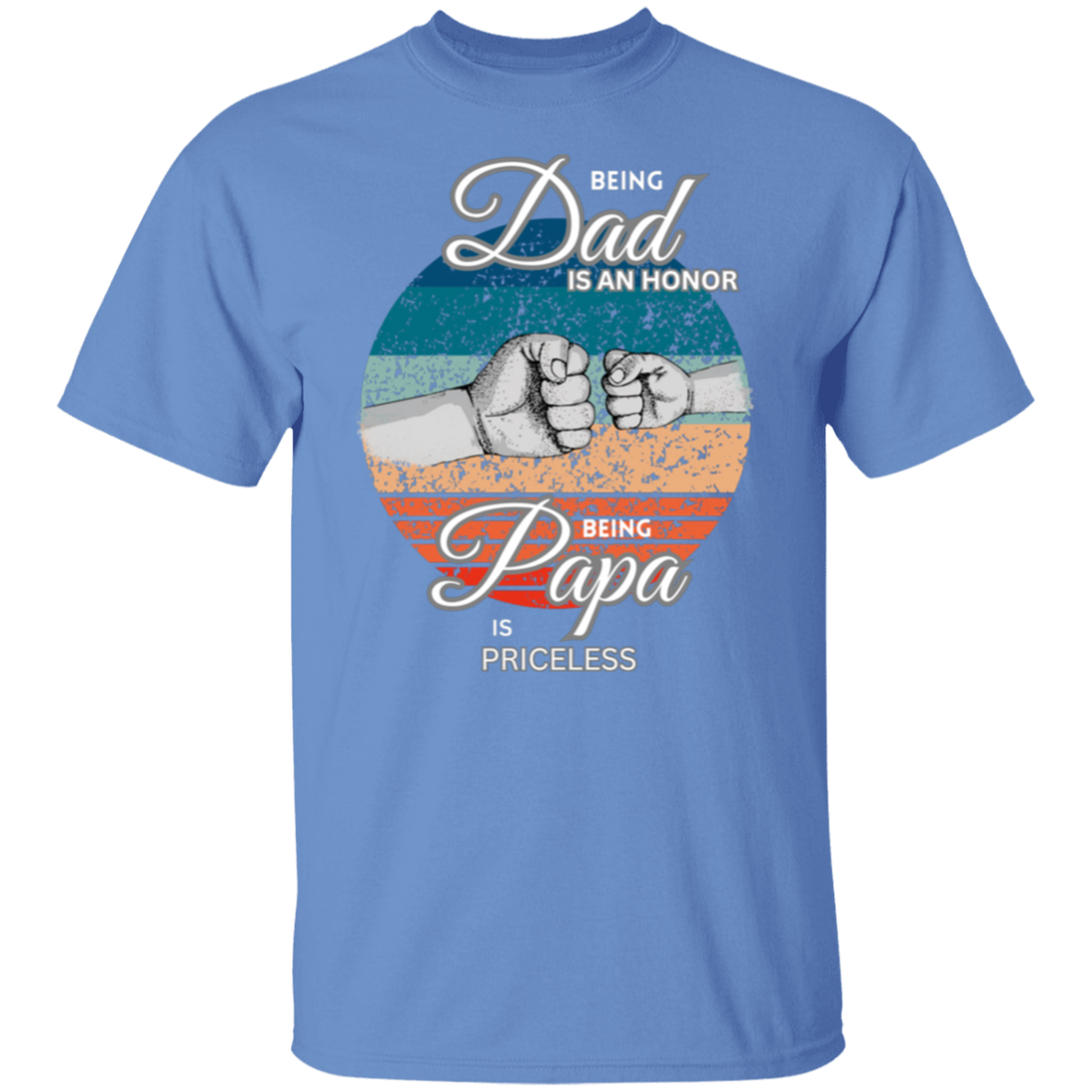 "Being Dad is an Honor" Short Sleeve T-Shirt