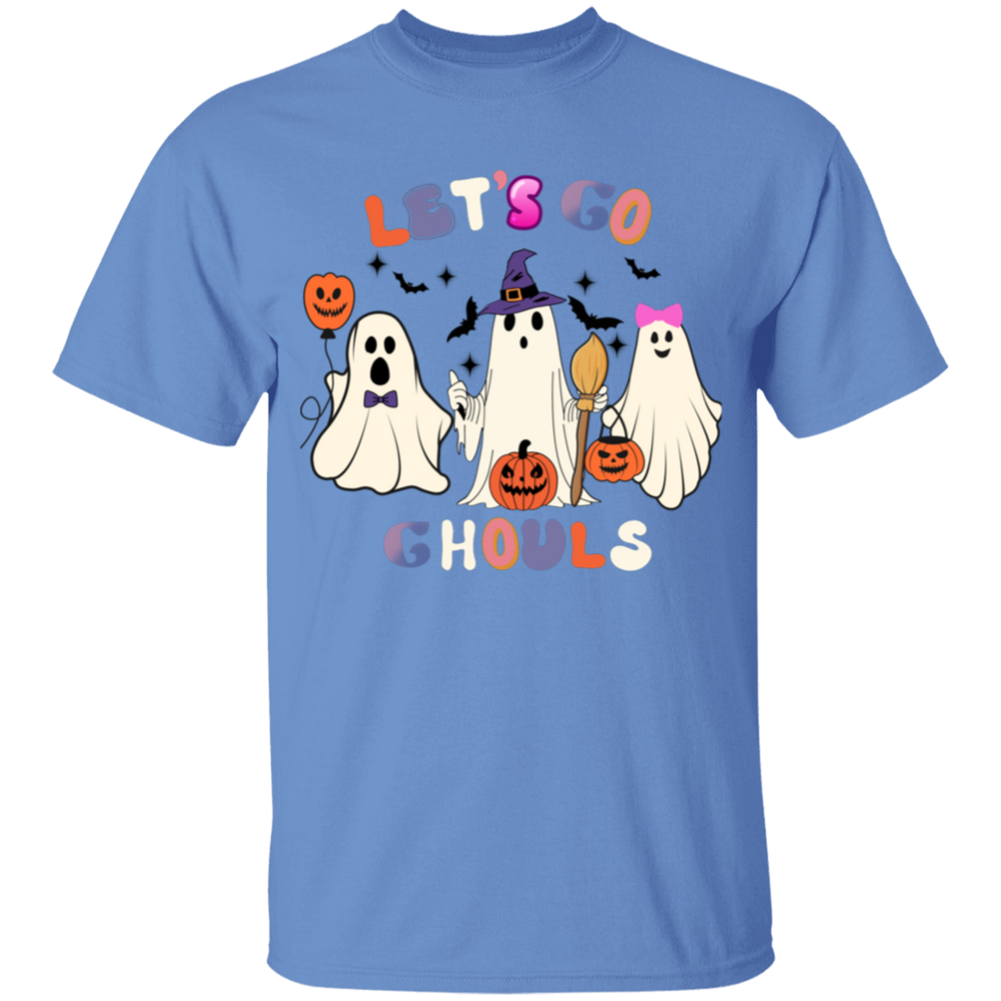Let's Go Ghouls Halloween Shirt, Kids Halloween Ready  T-Shirt