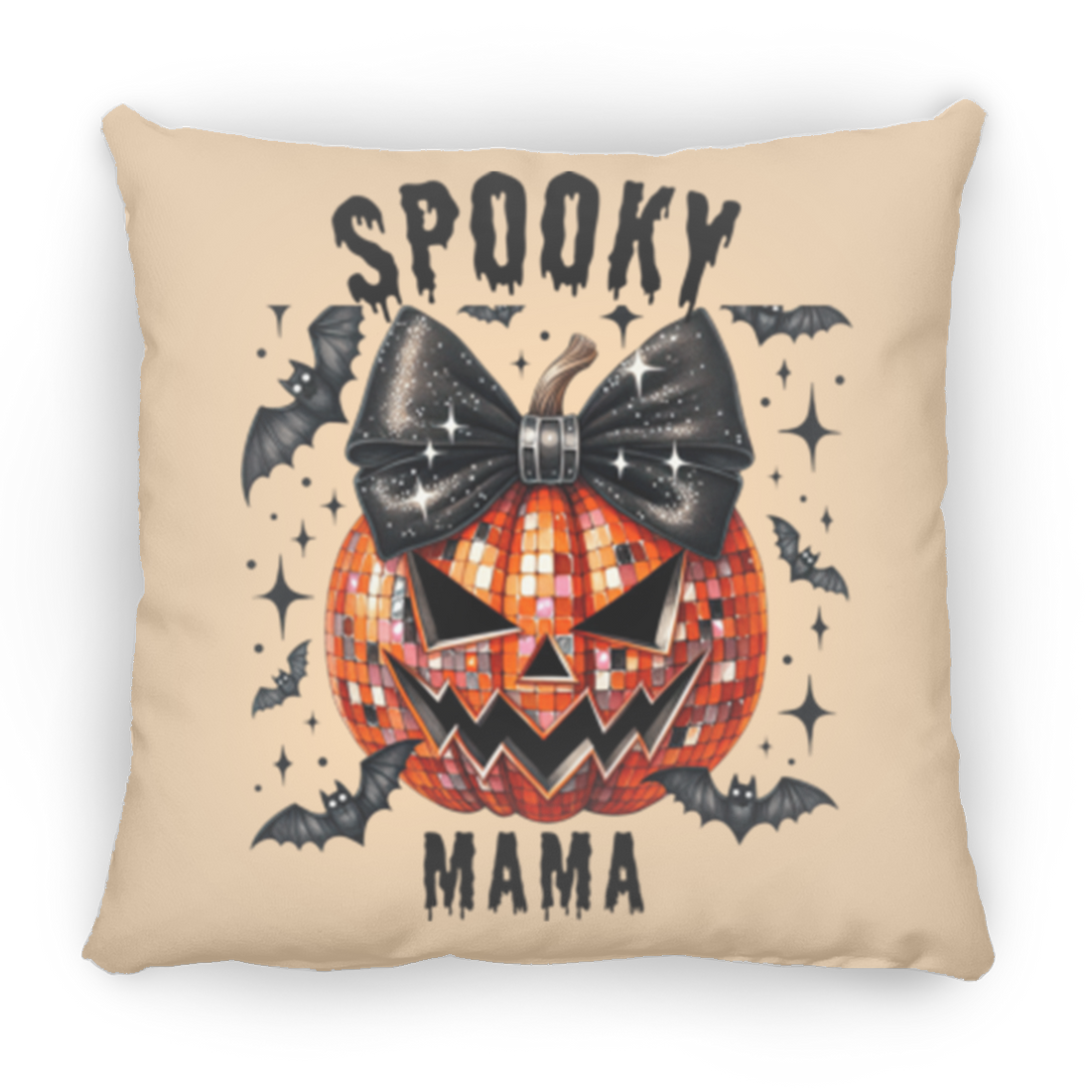Halloween Decor "Spooky Mama" Throw Pillows!