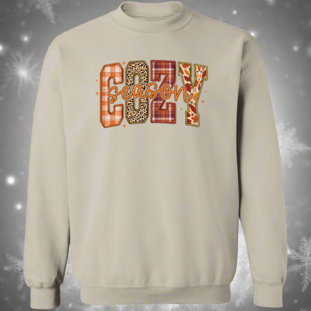 Cozy Season Sweatshirt | Thanksgiving | Christmas