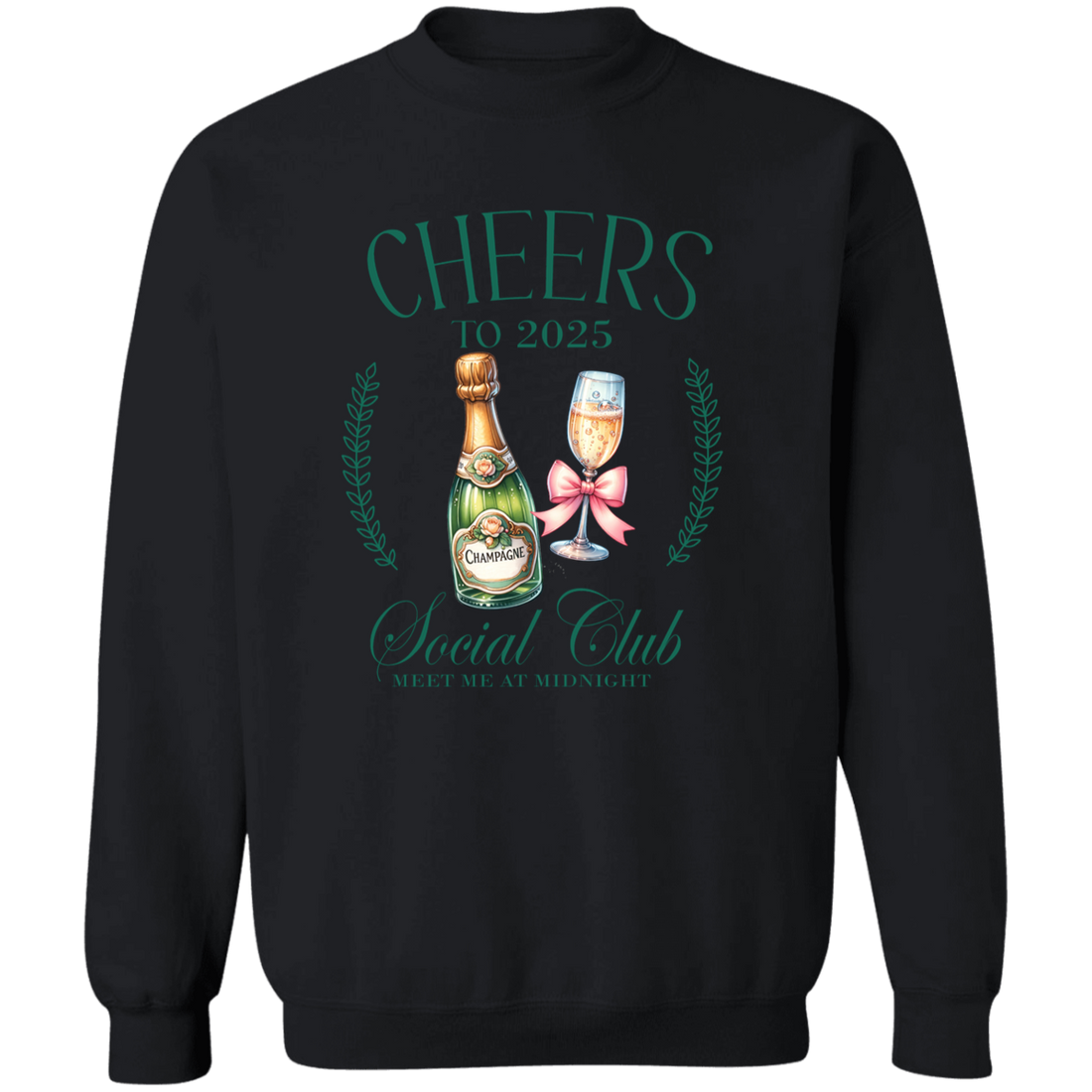 New Year "Cheers to 2025" Holiday Apparel!