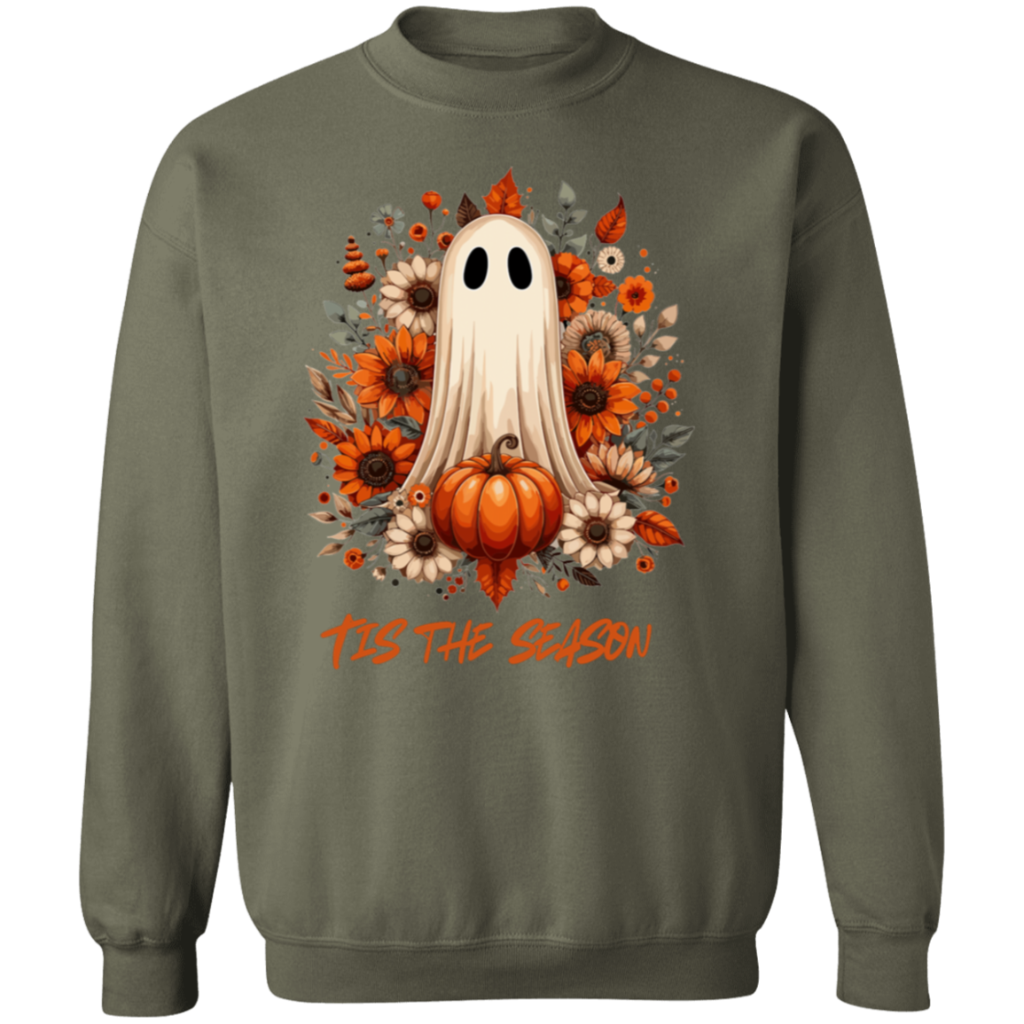 Floral Ghost Halloween Shirt, Flower Halloween Shirt!