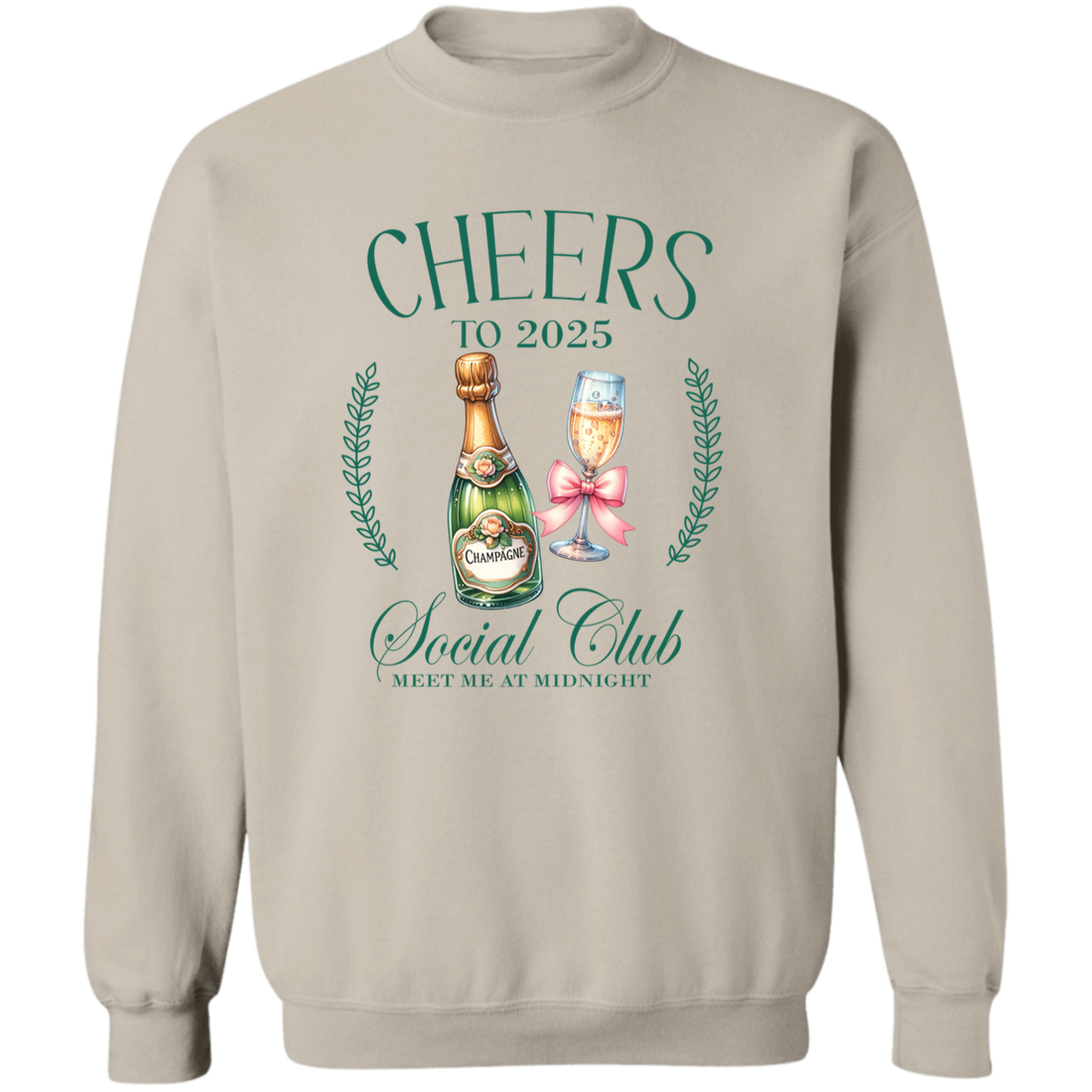 New Year "Cheers to 2025" Holiday Apparel!